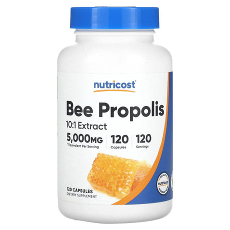 Nutricost, Bee Propolis, 5,000 mg, 120 Capsules - Supply Center USA