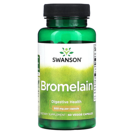 Swanson, Bromelain, 500 mg, 60 Veggie Capsules - Supply Center USA