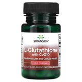 Swanson, L-Glutathione with CoQ10, 30 Veggie Caps - Supply Center USA