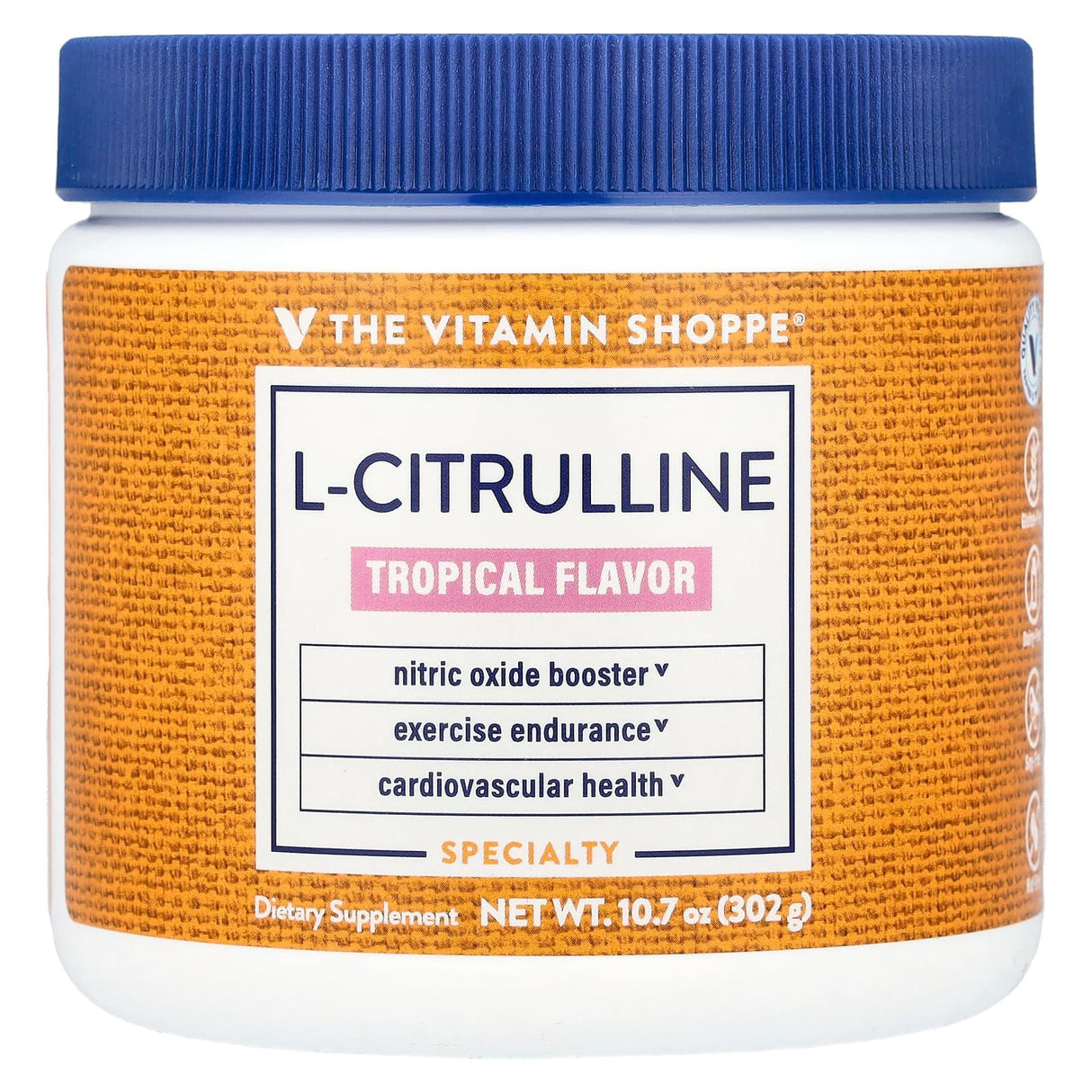 The Vitamin Shoppe, L-Citrulline, Tropical, 10.7 oz (302 g) - Supply Center USA