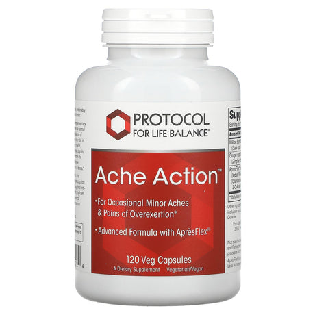 Protocol for Life Balance, Ache Action, 120 Veg Capsules - Supply Center USA