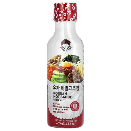 Jayone, Ajumma Republic, Korean Hot Sauce With Yuzu, 11.82 oz (335 g) - Supply Center USA