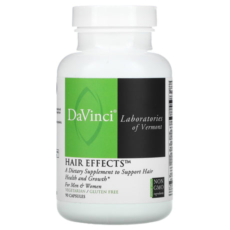 DaVinci Laboratories of Vermont, Hair Effects, 90 Capsules - Supply Center USA