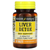 Mason Natural, Liver Detox, 30 Tablets - Supply Center USA