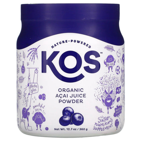 KOS, Organic Inulin Powder, 11.85 oz (336 g) - Supply Center USA