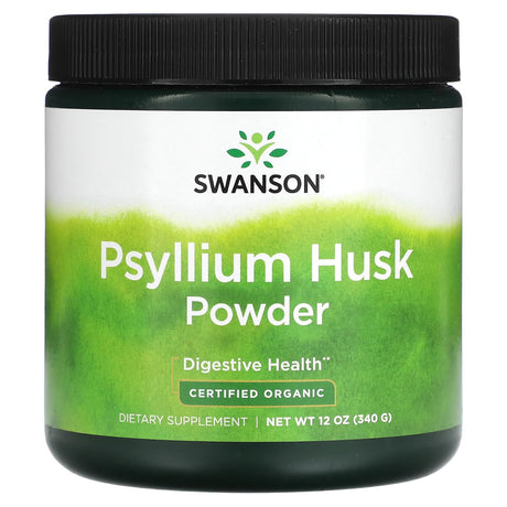 Swanson, Psyllium Husk Powder, 12 oz (340 g) - Supply Center USA