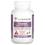 Real Mushrooms, Chaga, Support for Your Pet, 120 Capsules - Supply Center USA