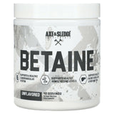 Axe & Sledge Supplements, Basics, Betaine, Unflavored, 3.53 oz (100 g) - Supply Center USA