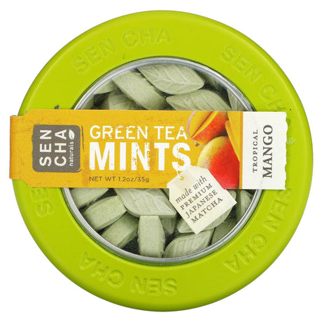 Sencha Naturals, Green Tea Mints, Original , 1.2 oz (35 g) - Supply Center USA