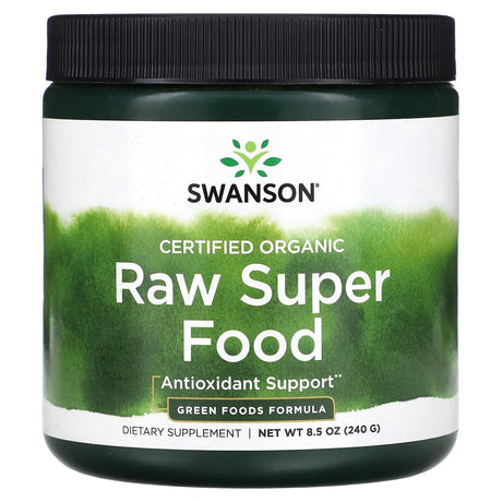 Swanson, Certified Organic Raw Super Food, 8.5 oz (240 g) - Supply Center USA