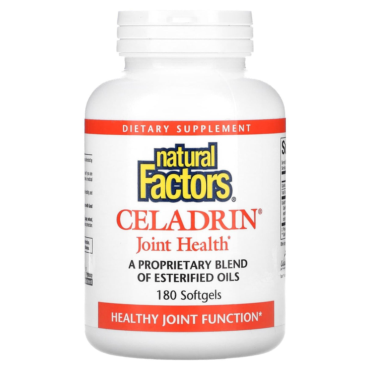 Natural Factors, Celadrin, Joint Health, 180 Softgels - Supply Center USA