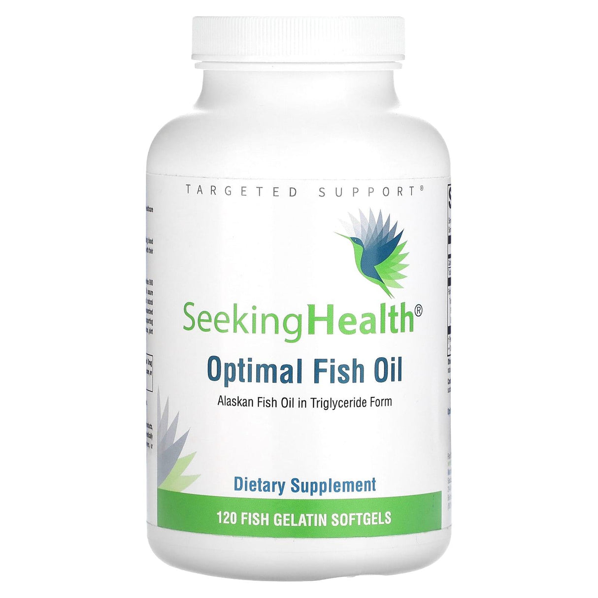 Seeking Health, Optimal Fish Oil, 120 Fish Gelatin Softgels - Supply Center USA