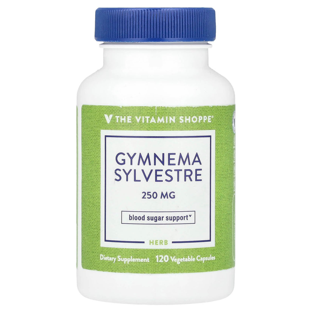 The Vitamin Shoppe, Gymnema Slyvestre, 250 mg, 120 Vegetable Capsules - Supply Center USA