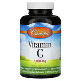 Carlson, Vitamin C, 1,000 mg, 100 Vegetarian Tablets - Supply Center USA