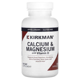 Kirkman Labs, Calcium & Magnesium with Vitamin D, 120 Capsules - Supply Center USA