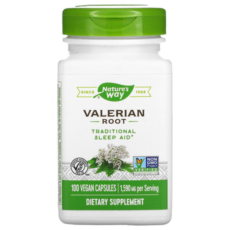 Nature's Way, Valerian Root, 1,590 mg, 100 Vegan Capsules - Supply Center USA