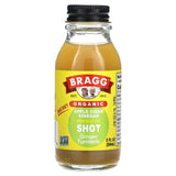 Bragg, Organic Apple Cider Vinegar Prebiotic Shot, Ginger Turmeric, 2 fl oz (59 ml) - Supply Center USA