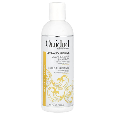 Ouidad, Ultra-Nourishing Cleansing Oil Shampoo, All Curl Types, 8.5 fl oz (250 ml) - Supply Center USA