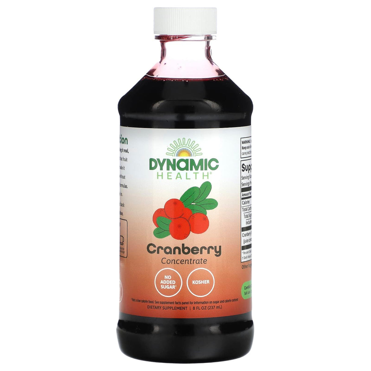 Dynamic Health, Cranberry Concentrate, 8 fl oz (237 ml) - Supply Center USA