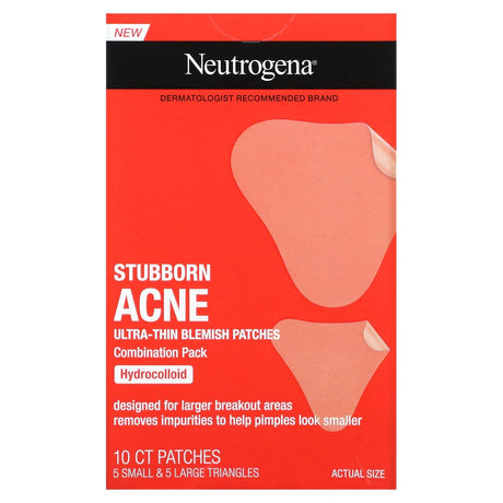 Neutrogena, Stubborn Acne Ultra-Thin Blemish Patches , 10 Count - Supply Center USA