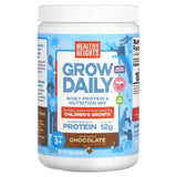 Healthy Heights, Grow Daily, Whey Protein & Nutrition Mix, For Kids 3+, Chocolate, 10.9 oz (308 g) - Supply Center USA