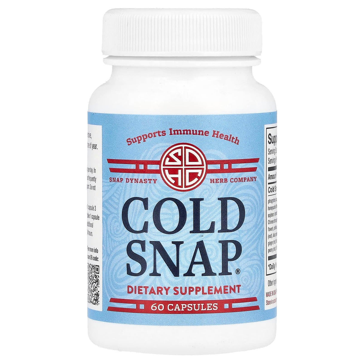 Snap Dynasty, Cold Snap®, 60 Capsules - Supply Center USA