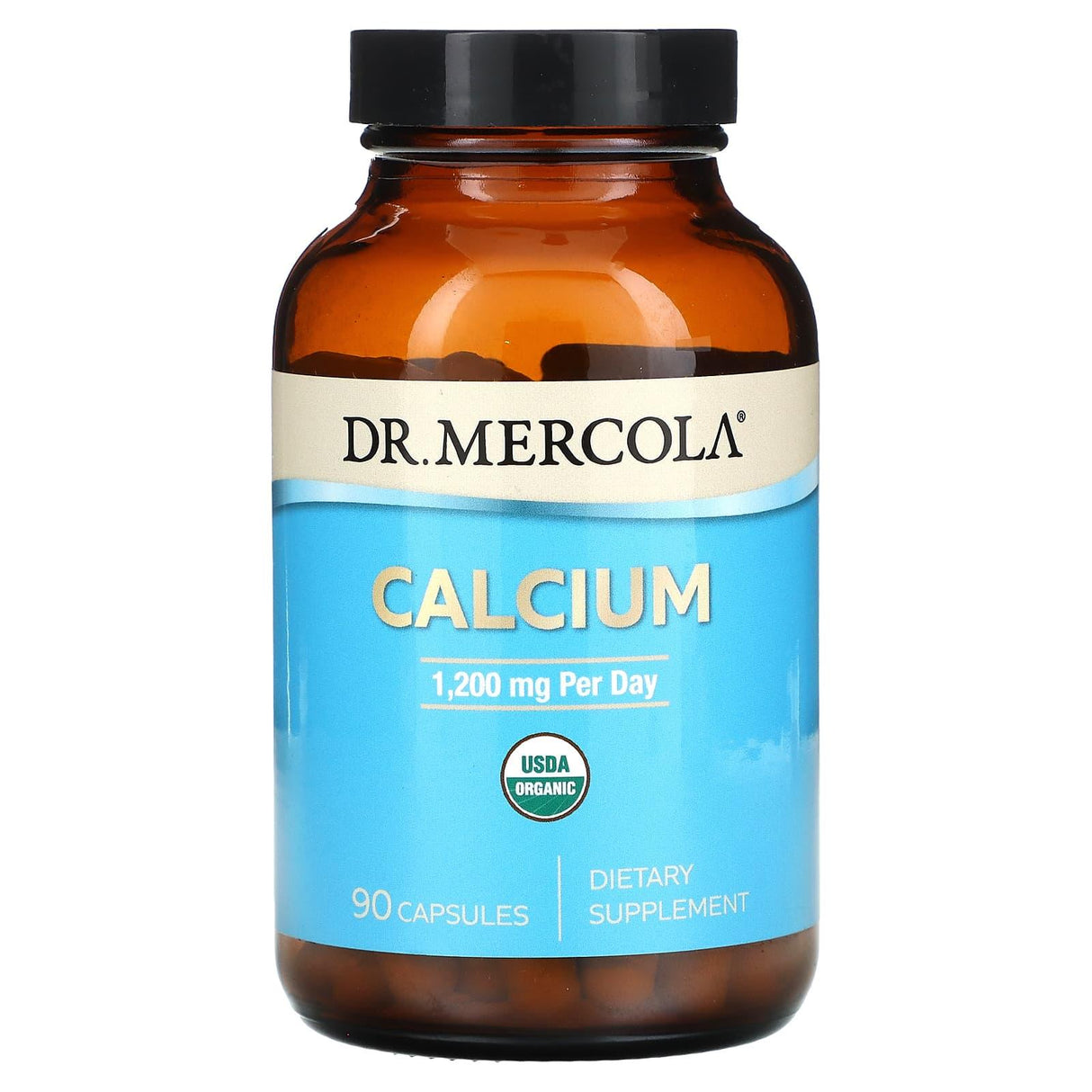 Dr. Mercola, Calcium, 1,200 mg, 90 Capsules - Supply Center USA