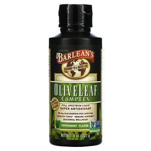 Barlean's, Olive Leaf Complex, Peppermint, 8 oz ( 227 g) - Supply Center USA