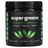 NutraChamps, Super Greens, Natural Berry, 9.1 oz (258 g) - Supply Center USA