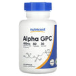 Nutricost, Alpha GPC, 300 mg, 60 Capsules - Supply Center USA