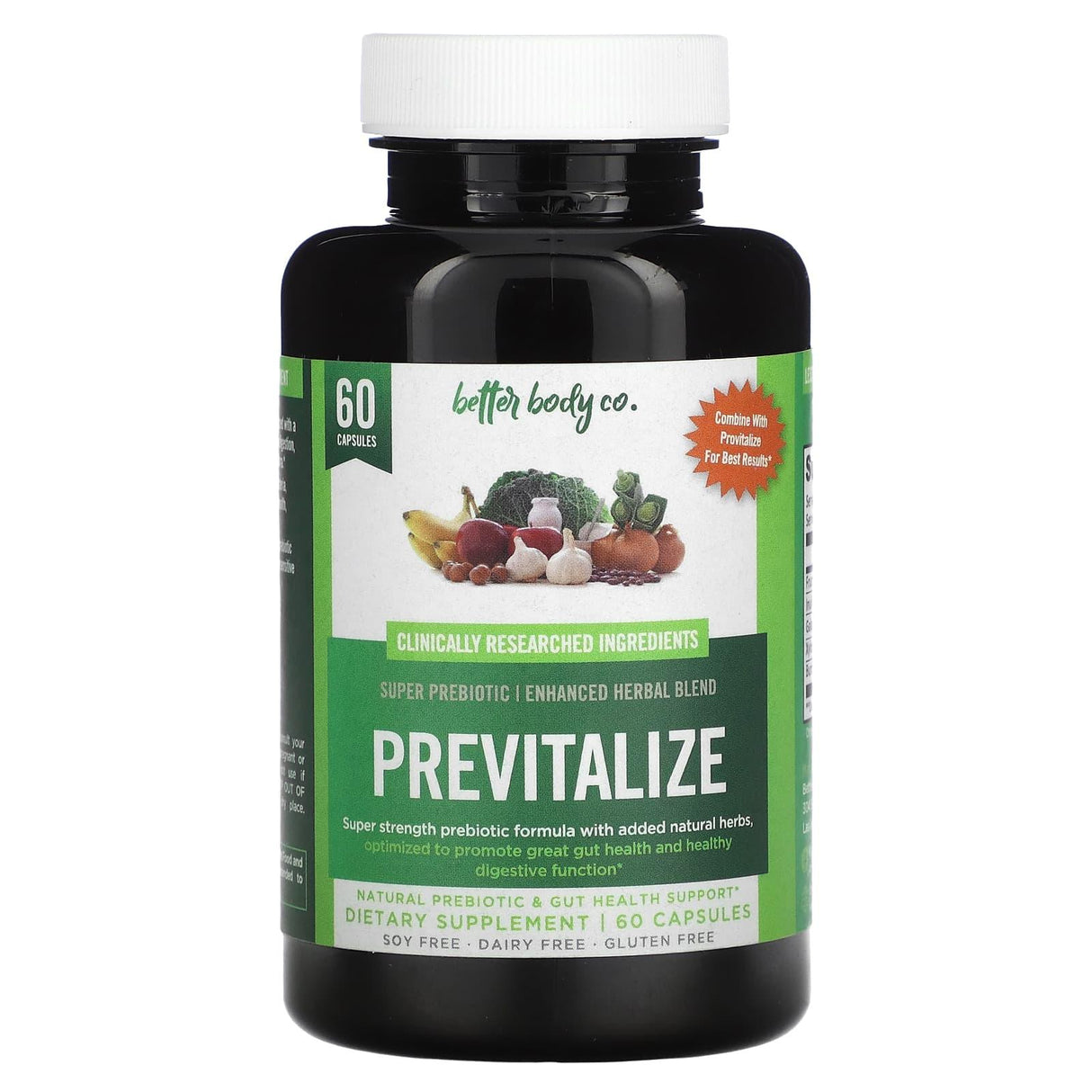 Better Body Co., Previtalize, 60 Capsules - Supply Center USA