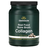 Swanson, Real Food Bone Broth Collagen, Chocolate, 1.22 lb (555 g) - Supply Center USA