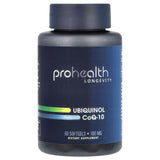 ProHealth Longevity, Ubiquinol CoQ-10, 100 mg, 60 Softgels - Supply Center USA