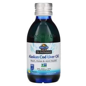 Garden of Life, Dr. Formulated, Alaskan Cod Liver Oil, Lemon, 6.76 fl oz (200 ml) - Supply Center USA