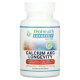 ProHealth Longevity, Calcium AKG Longevity, 1,000 mg , 60 Capsules - Supply Center USA