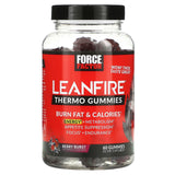 Force Factor, Leanfire Thermo Fat Burner Gummies, Berry Blast, 60 Gummies - Supply Center USA