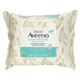 Aveeno, Calm + Restore, Nourishing Makeup Removing Wipes, Fragrance-Free, 25 Wipes - Supply Center USA