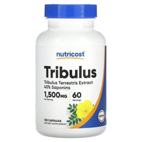 Nutricost, Tribulus , 750 mg , 120 Capsules - Supply Center USA