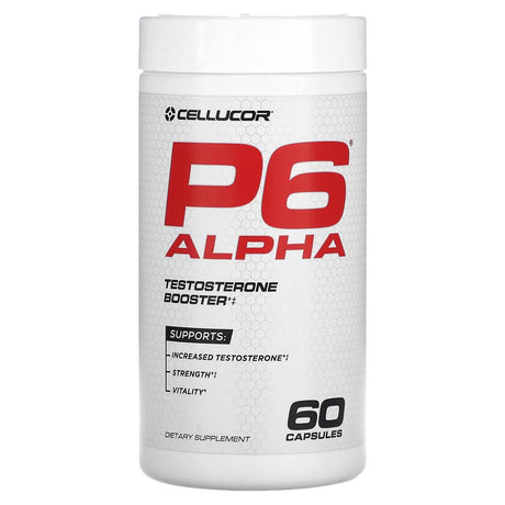 Cellucor, P6 Alpha, Testosterone Booster, 60 Capsules - Supply Center USA