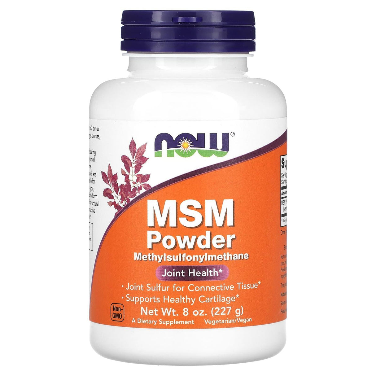 NOW Foods, MSM Powder, 8 oz (227 g) - Supply Center USA