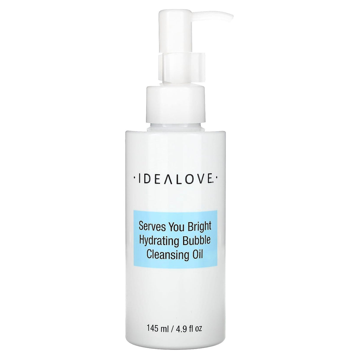 Idealove, Serves You Bright Hydrating Bubble Cleansing Oil, 4.9 fl oz (145 ml) - Supply Center USA