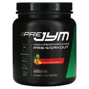 JYM Supplement Science, Pre JYM, High Performance Pre-Workout, Pineapple Strawberry, 1.7 lbs (780 g) - Supply Center USA