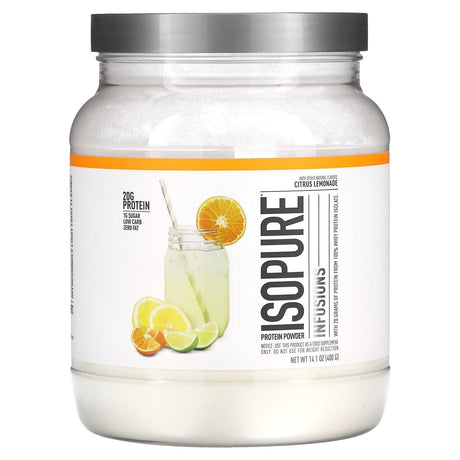 Isopure, Infusions Protein Powder, Mango Lime, 14.1 oz (400 g) - Supply Center USA