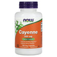 NOW Foods, Cayenne, 500 mg, 100 Veg Capsules - Supply Center USA