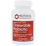 Protocol for Life Balance, Chewable Probiotic, For Children and Adults, 90 Chewables - Supply Center USA