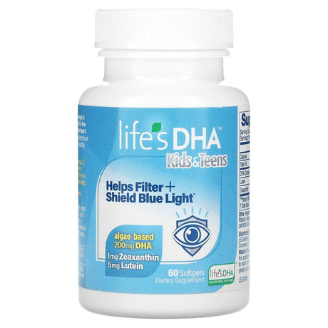 Life's DHA, Kids & Teens DHA, 200 mg, 60 Softgels - Supply Center USA