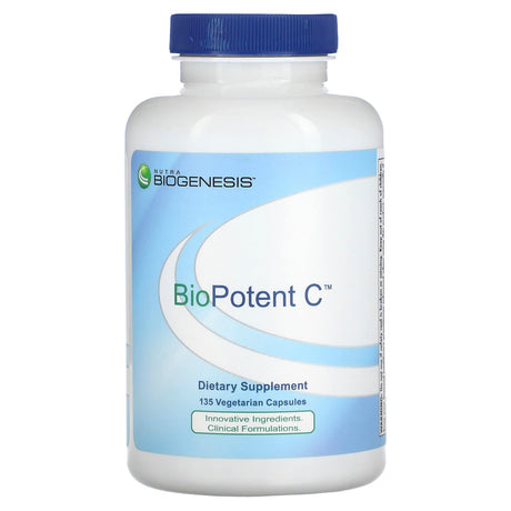 Nutra BioGenesis, BioPotent C, 135 Vegetarian Capsules - Supply Center USA