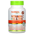 NutriBiotic, Immunity, Vitamin C + D3 & Zinc, 250 Capsules - Supply Center USA