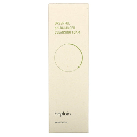 Beplain, Greenful pH-Balanced Cleansing Foam, 5.41 fl oz (160 ml) - Supply Center USA