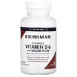 Kirkman Labs, Chewable Vitamin B-6 with Magnesium, Natural Tropical Fruit Punch, 120 Tablets - Supply Center USA